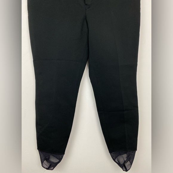 Vintage Roffe size 14 Women’s Black Stirrup Winter Snow Ski Pants - Picture 4 of 8